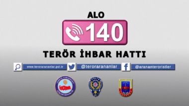 ALO 140 TERÖR İHBAR HATTI